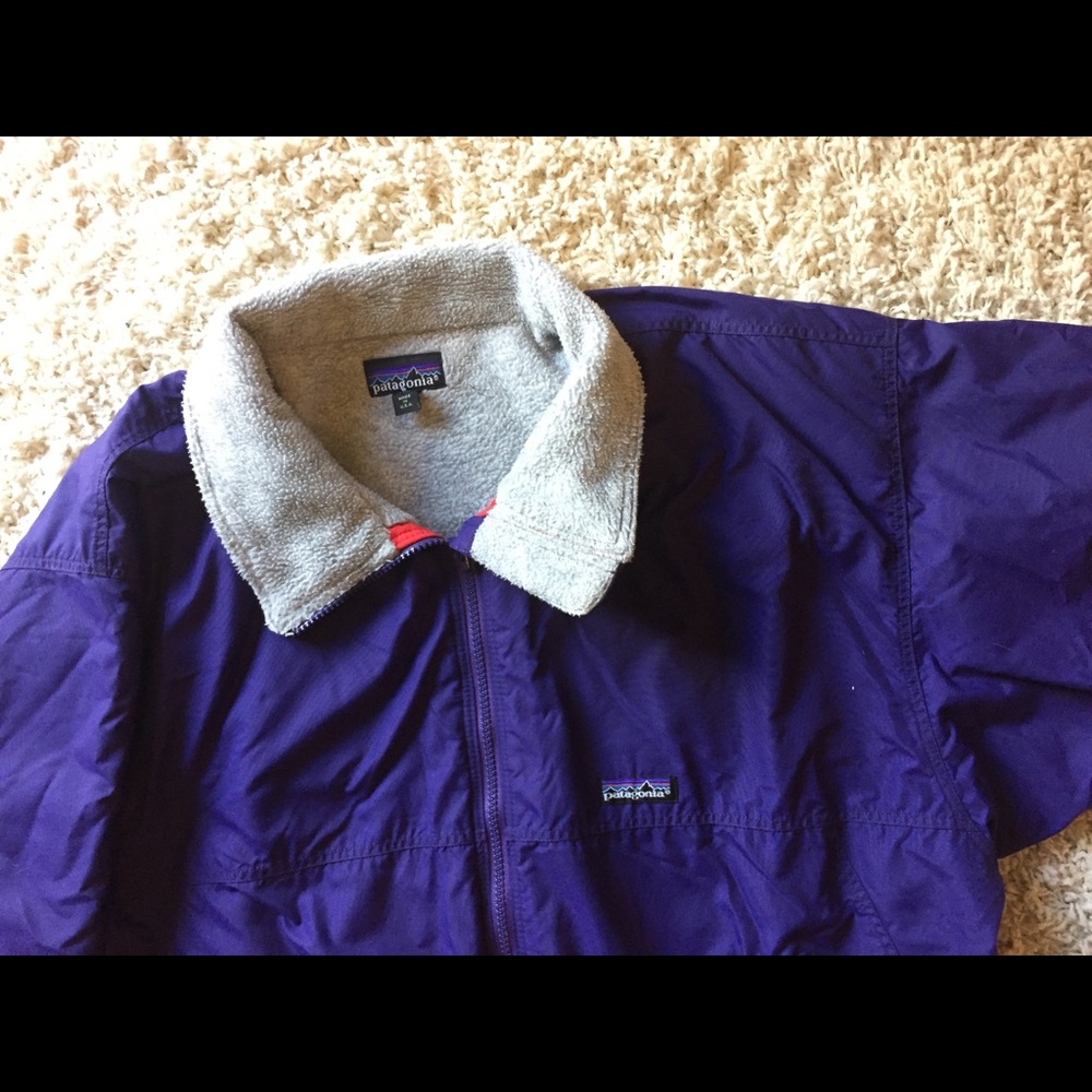 Patagonia purple men’s vintage coat